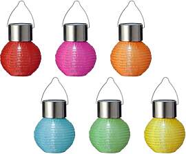 Solar Gartenleuchte 7x9cm Nylon 6er Set - LED