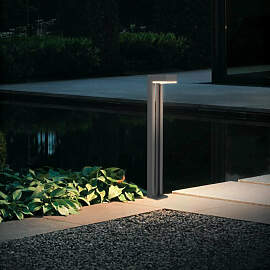 Solar Gartenwegleuchte Mirage anthrazit (4er Set)