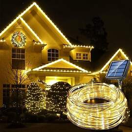 Solar-LED-Lichterkette für den Außenbereich,