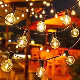 Solar Lichterkette Aussen,LED Lichterkette Außen