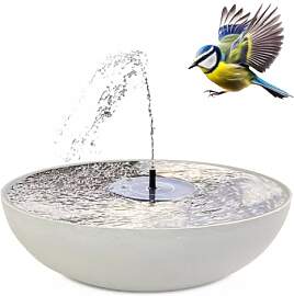 Solarbrunnen Set für draußen 45 cm Schale