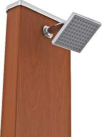 Solardusche GRE, braun, B:20cm H:225cm L:65cm,