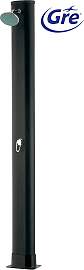Solardusche GRE, schwarz, B:14cm H:210cm L:14cm,