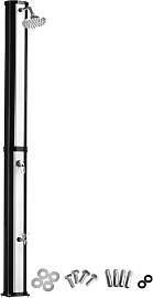 Solardusche Ofanto 35 l - schwarz/silber, ohne