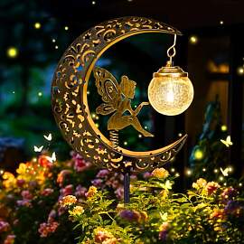 Solarlampen für Außen Gartendeko für Draußen