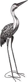 Solarleuchte Metall Grau max. 0,06 Watt