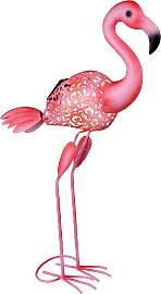 Solarleuchte Metall Pink max. 0,06 Watt