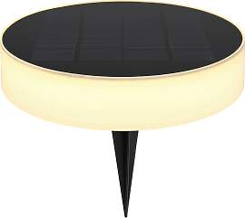 Solarleuchte Opal/Schwarz max. 0,2 Watt