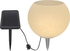 Solarleuchte Vase Weiß max. 2 Watt