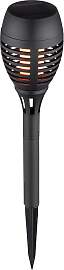 Solarleuchte Vier Schwarz max. 0,36 Watt