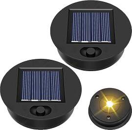 Solarleuchten Ersatzteile,2 X φ7cmSolarleuchten