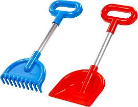 Solini Sandspielzeug Schaufel & Rechen Set