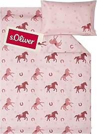 s.Oliver Kinderbettwäsche Junior Pferde 100 x 135 