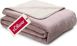 s.Oliver Lounge Decke 150x200 - Polyesterflausch