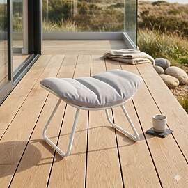 Solpuri Chill Loungehocker Aluminium/Acryl