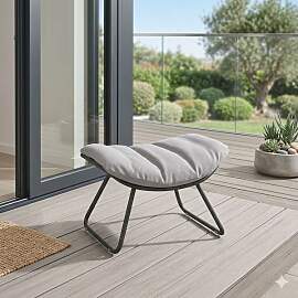 Solpuri Chill Loungehocker Aluminium/Acryl