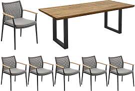Solpuri Vera Gartenmöbel-Set L (6 Plätze) mit