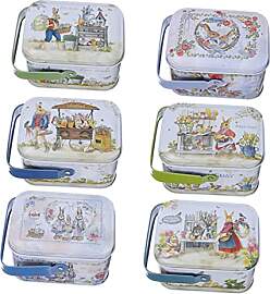 SOLUSTRE 6er-box Blechdose Zu Ostern