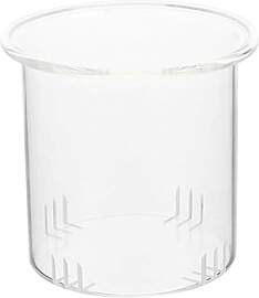 SOLUSTRE Glas Teesieb mit Abnehmbarem