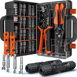 SOMELINE Solarstecker Crimpzange Set für