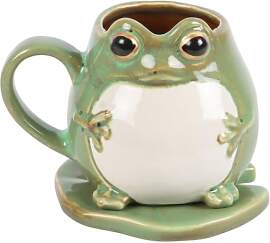 Something Different - Tasse und Untertasse, Frosch 