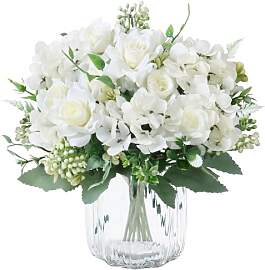 SOMYTING 3 Bündel Künstliche Blumen Kunstblumen