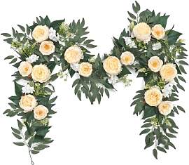 SOMYTING Künstliche Blumen Girlande Eukalyptus