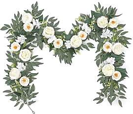 SOMYTING Künstliche Blumen Girlande Eukalyptus