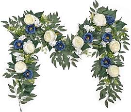 SOMYTING Künstliche Blumen Girlande Eukalyptus