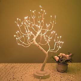 Songlypian LED Baum Lichter, 108 LEDs Birke