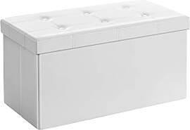 SONGMICS 76 cm Sitzbank mit Stauraum, Sitztruhe,