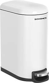 SONGMICS Abfalleimer für Badezimmer, 10 l, klein, 