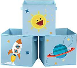 SONGMICS Aufbewahrungsbox, 3er Set,