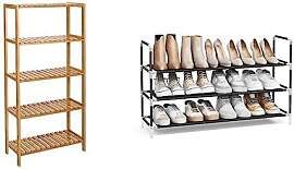 SONGMICS Badregal, Badezimmerregal mit 5 Ebenen,