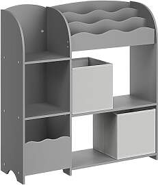 SONGMICS Bücherregal Kinder, Kinderregal für