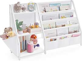 SONGMICS Bücherregal Kinder, Kinderregal,