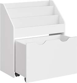 SONGMICS Bücherregal Kinder, Kinderregal,