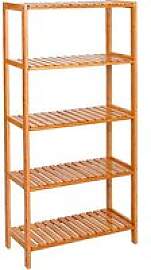 SONGMICS Bücherregal natur 60,0 x 26,0 x 130,0