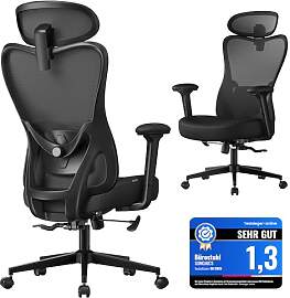 SONGMICS Bürostuhl ergonomisch,