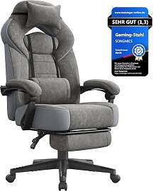 SONGMICS Gaming-Stuhl, Bürostuhl, Computerstuhl,