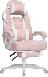 SONGMICS Gaming-Stuhl, Bürostuhl mit Fußstütze, 