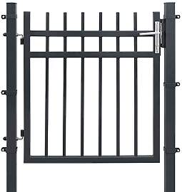 SONGMICS Gartentor aus verzinktem Stahl,