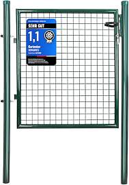 SONGMICS Gartentor, Gartentür, verzinkter Stahl,