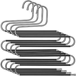 SONGMICS HosenbÜgel platzsparend, 4er Set,