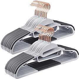 SONGMICS Kleiderbügel 30er Set, Anzugbügel aus