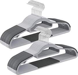 SONGMICS Kleiderbügel 30er Set, Bügel aus