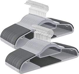 SONGMICS Kleiderbügel 50er Set, Bügel aus