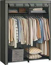 SONGMICS Kleiderschrank, Garderobe mit 2