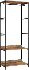 SONGMICS Kleiderschrank offen, Kleiderständer,