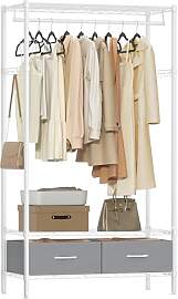 SONGMICS Kleiderständer, offener Kleiderschrank,